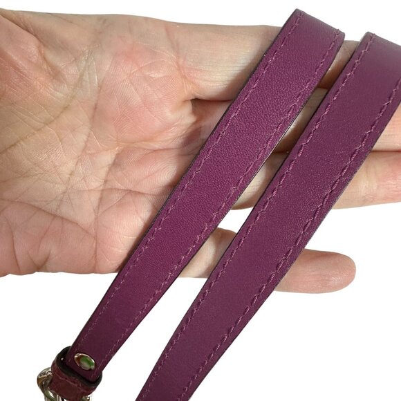 Coach OPTIC Signature C PENELOPE Shoulder Bag Mauve Pink Berry Turnlock F17140 - Picture 8 of 15